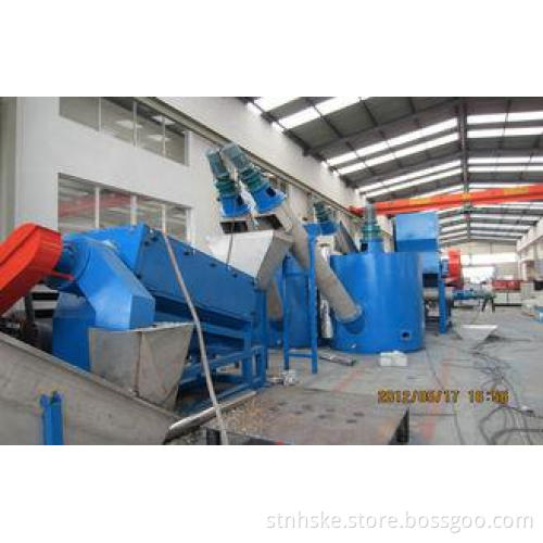 Waste PP / PE / PET Bottle Washing Line , Plastic Friction